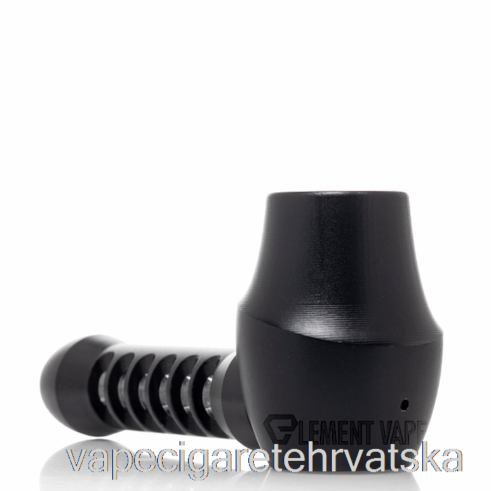 Vape Hrvatska Cheech Staklo Metal Encased Spoon Hand Pipe Black